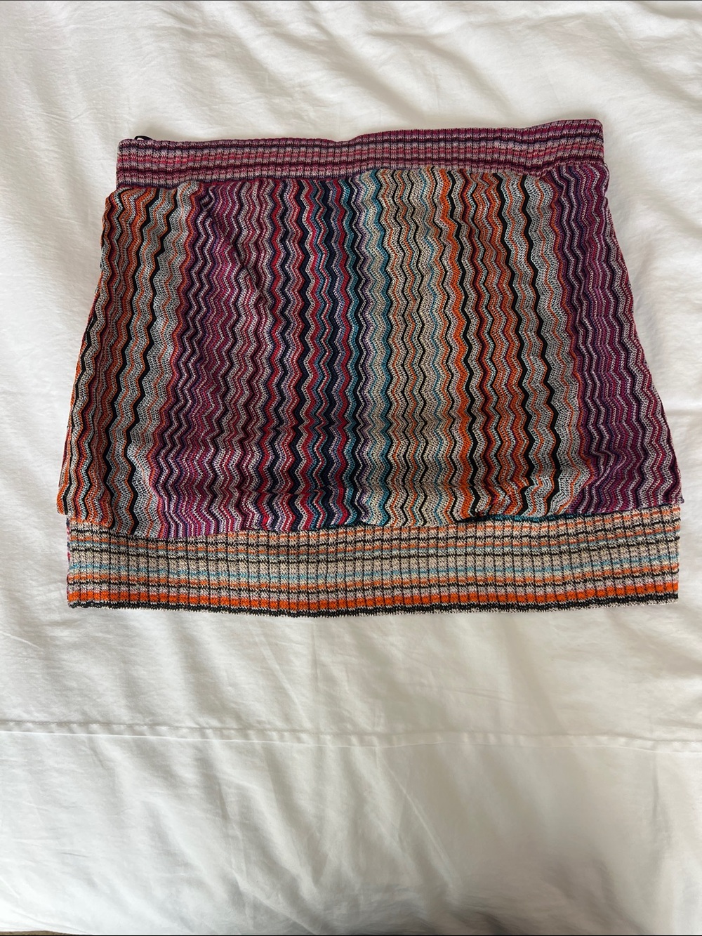 Trina Turk Multicolor Zigzag Knit Strapless Tube Top— Women's